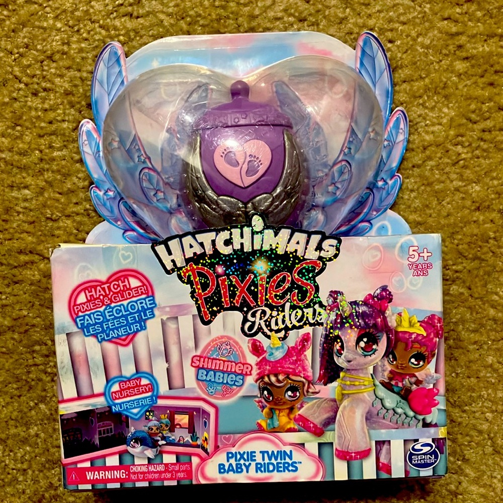 Hatchimals Pixie Rider toy, new!